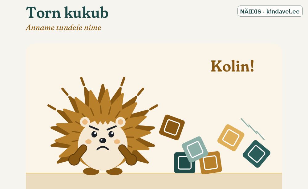 Väljalõige lehelt: Torn kukub (lk 6)